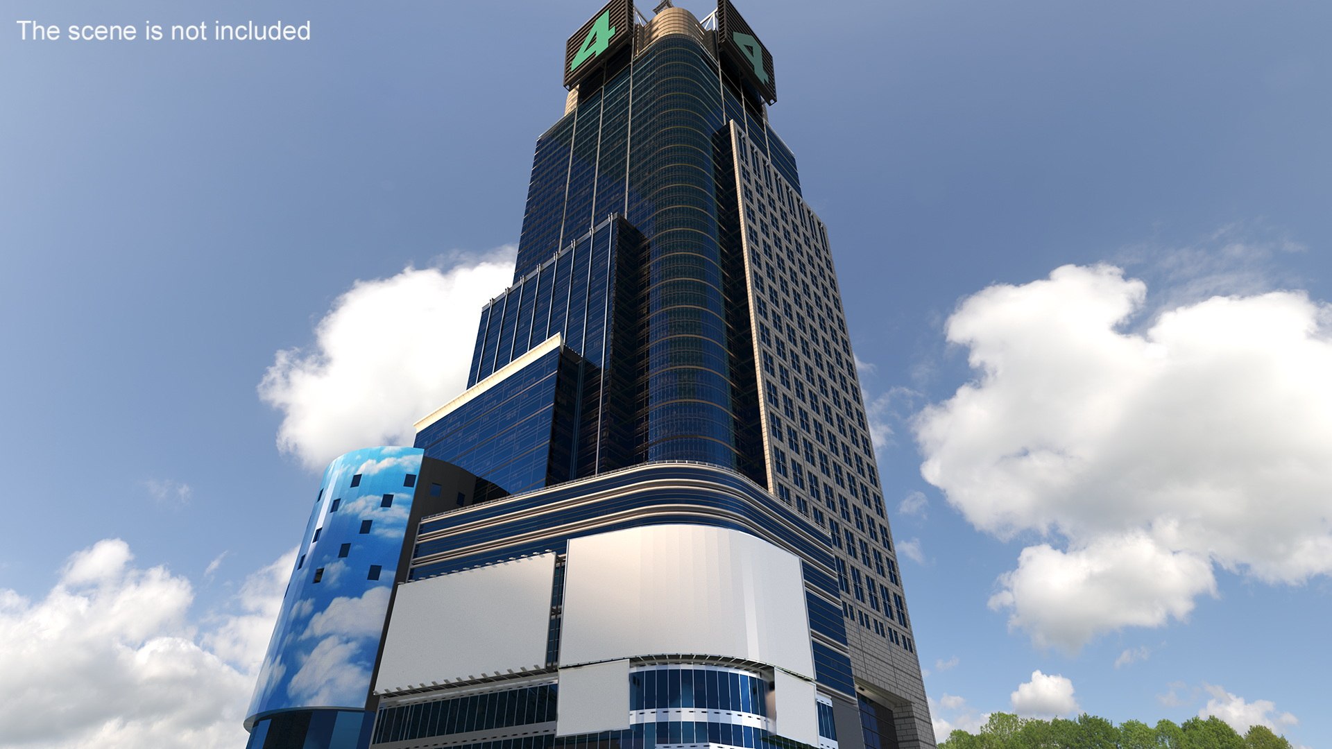 Modern Skyscraper Conde Nast Building 3D Model - TurboSquid 2204024