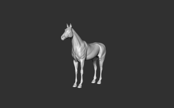 horse 3D model