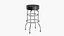 3D Bar Stool Collection model