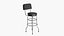 3D Bar Stool Collection model