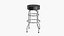 3D Bar Stool Collection model