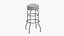 3D Bar Stool Collection model