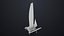 Yacht Barca a vela 02 Blu Tutte le texture PBR Unity UE