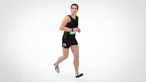 3D Athlete Action Set-01