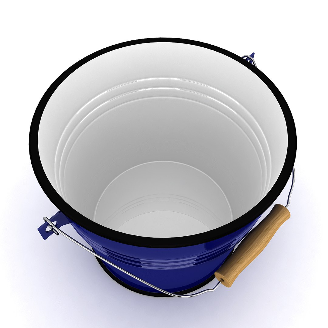 Bucket Modeled 3d 3ds