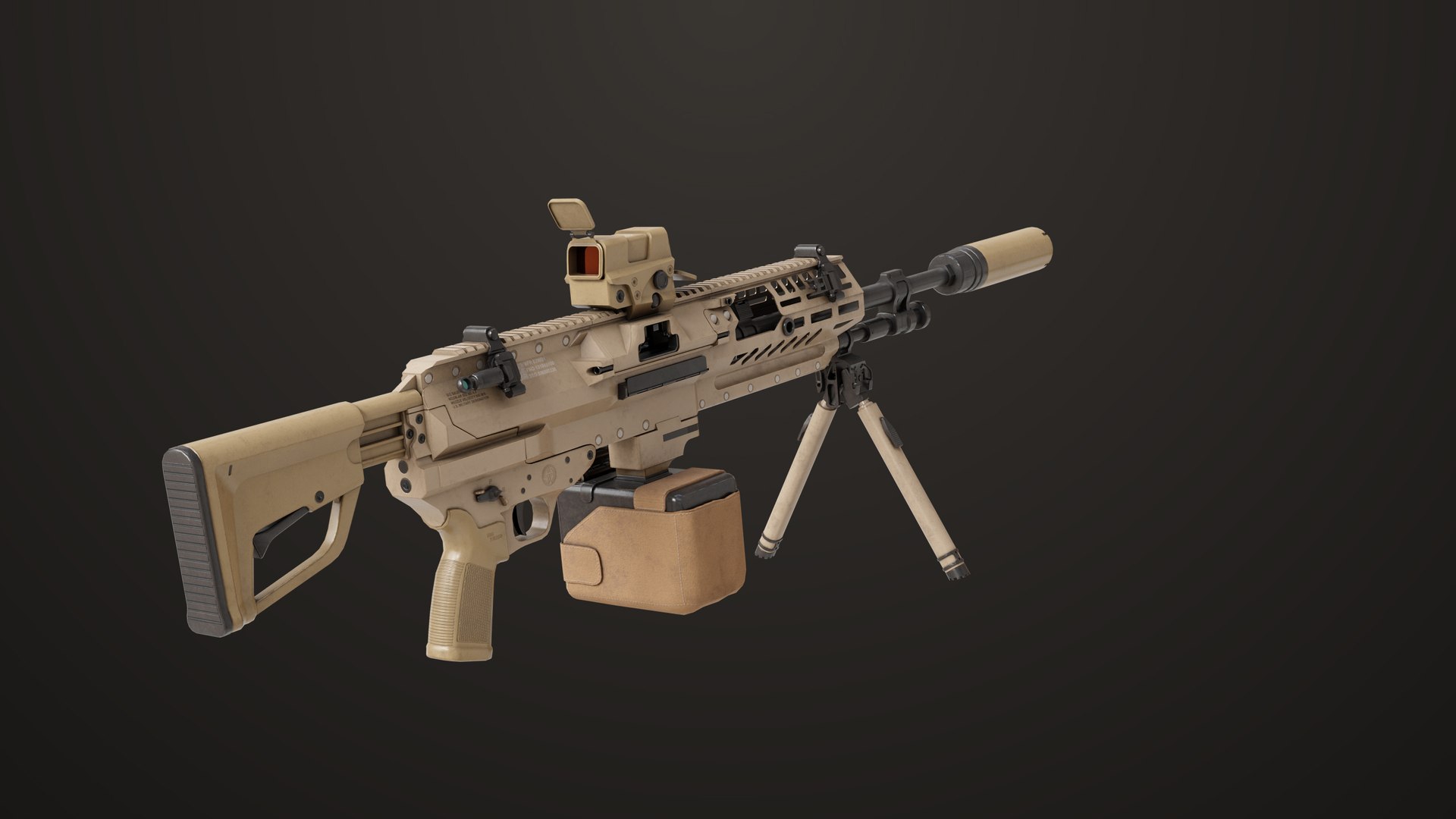 3D model Machine Gun 14 Brown All PBR Unity UE Textures https://p.turbosquid.com/ts-thumb/WB/8tgdpV/Vd/machine_gun14_brown_00015/jpg/1727244802/1920x1080/fit_q87/c9a0727b45b00e99bdad2c97af06c2d8a860d84f/machine_gun14_brown_00015.jpg