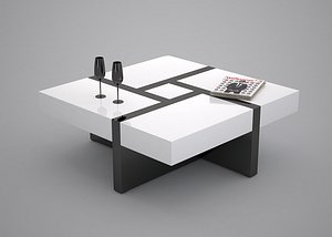Coffee Table Black and White