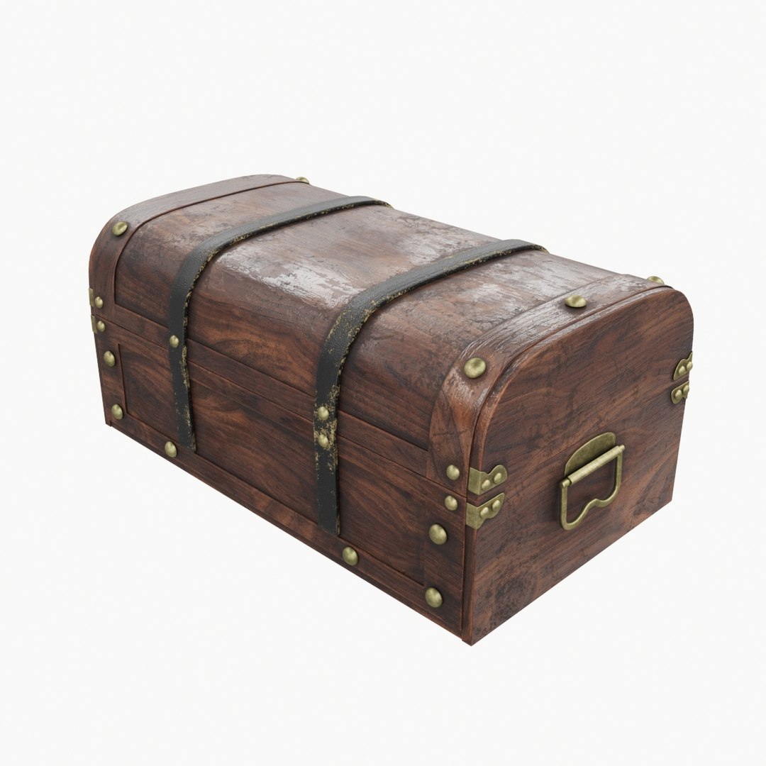 Free Old Chest 3D - TurboSquid 1400469