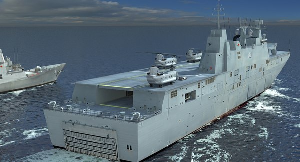 3D hmas australian navy scene - TurboSquid 1359588