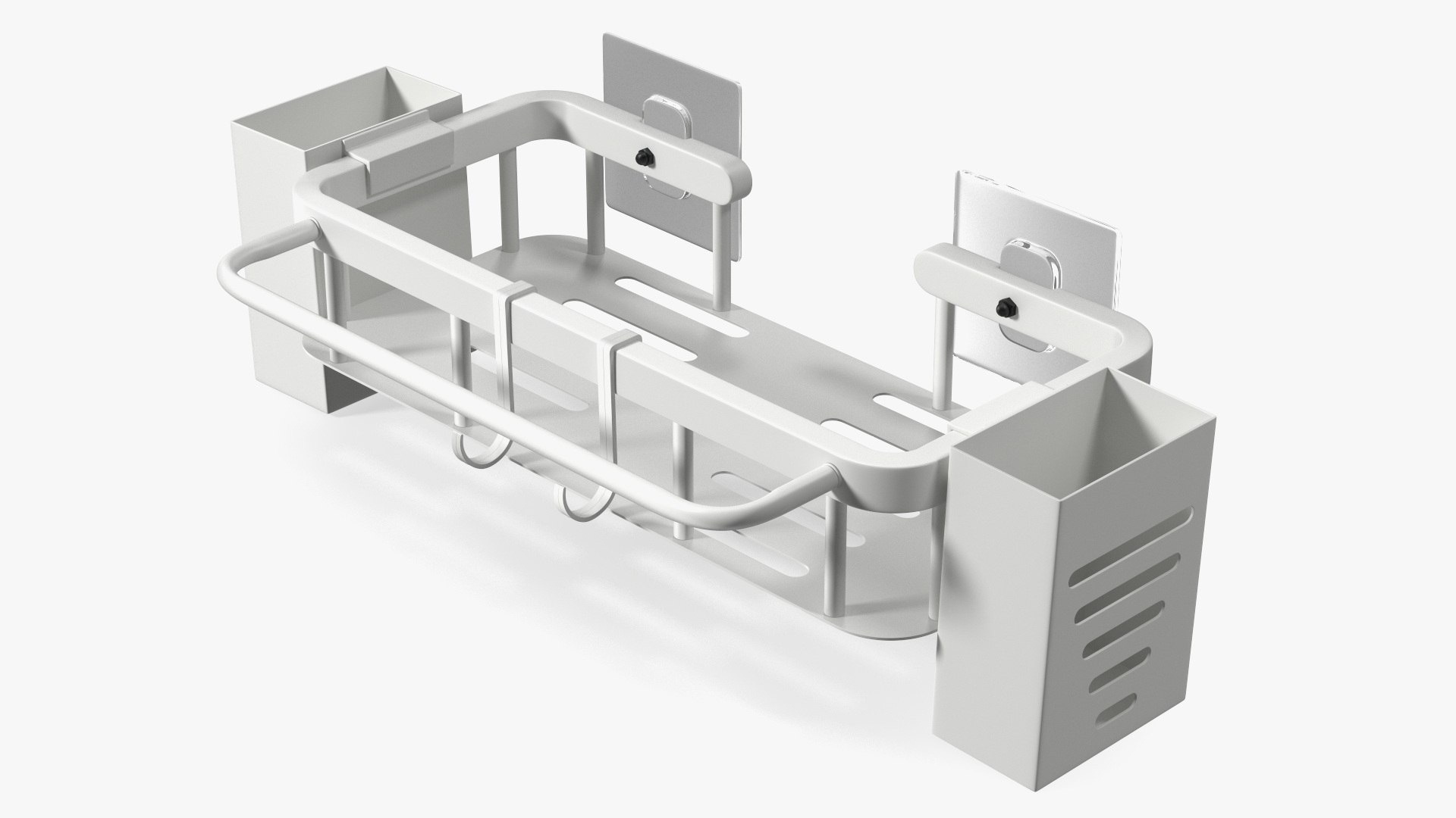 Sink Organizer White 3D model preview