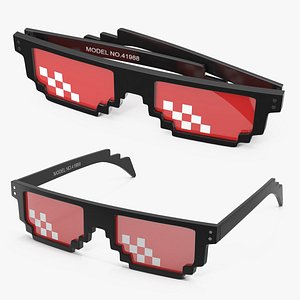 Pixelated Party Unisex Sunglasses