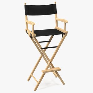 Tall Folding Chair 3D model
