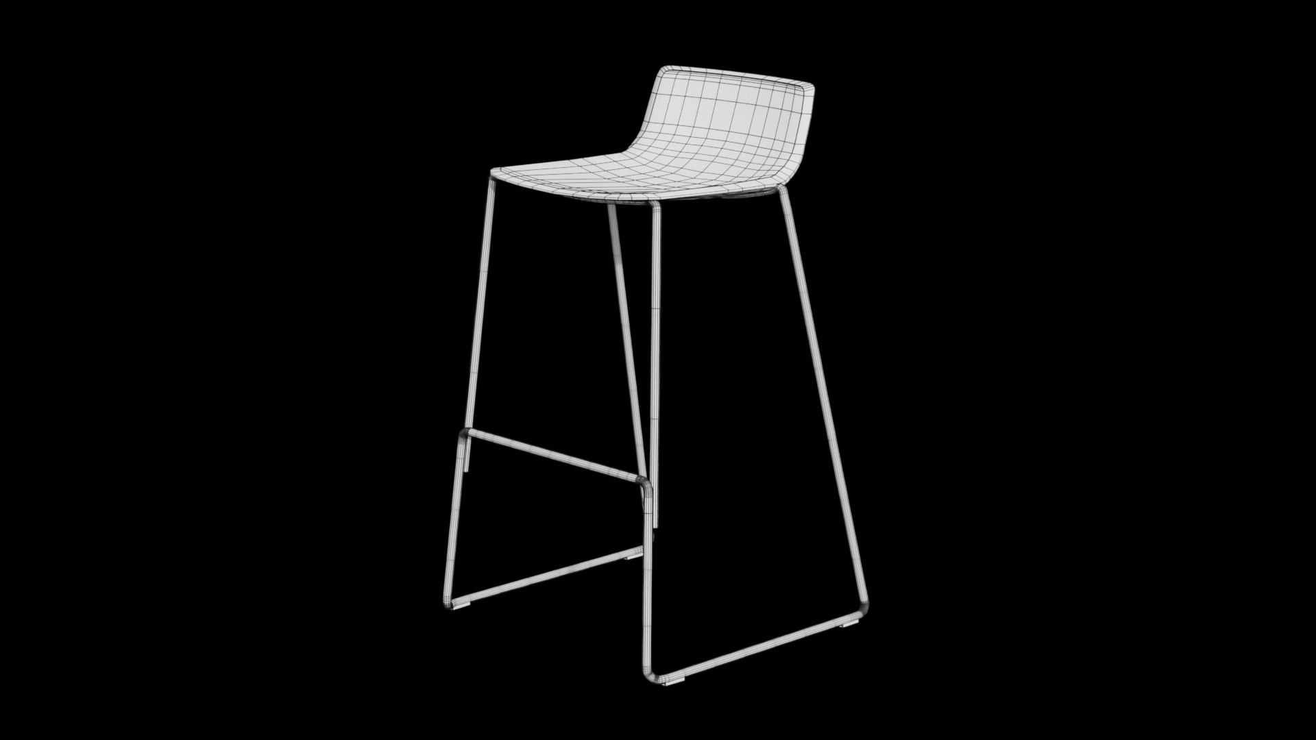 3D furniture stool chair model - TurboSquid 1561240