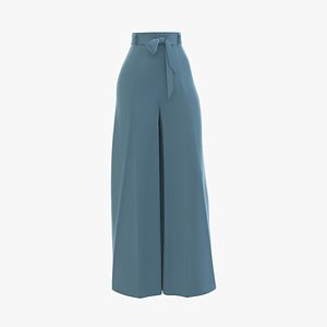 3D skirt pants