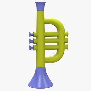 3D Trumpet Toy model