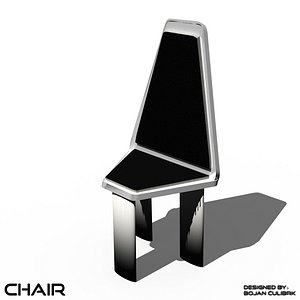 3d model andromeda chair