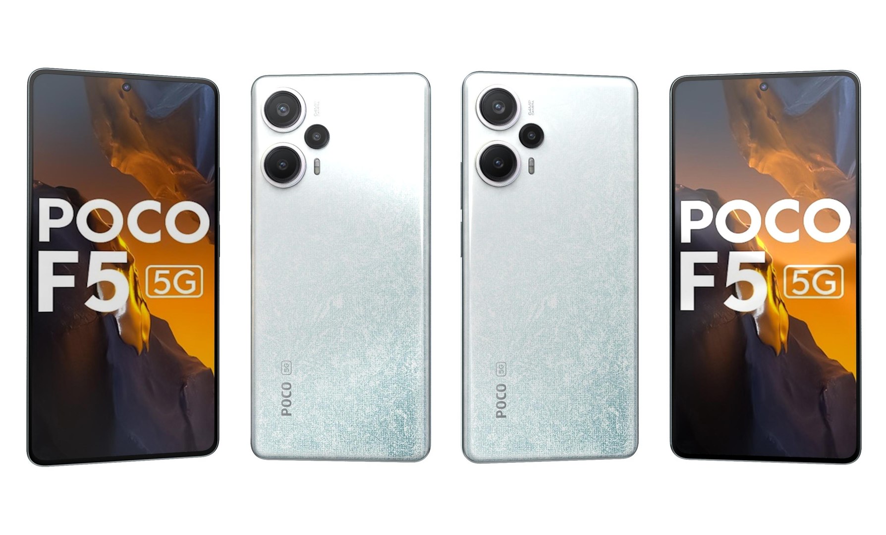 Xiaomi Poco F5 White 3D Model - TurboSquid 2082722