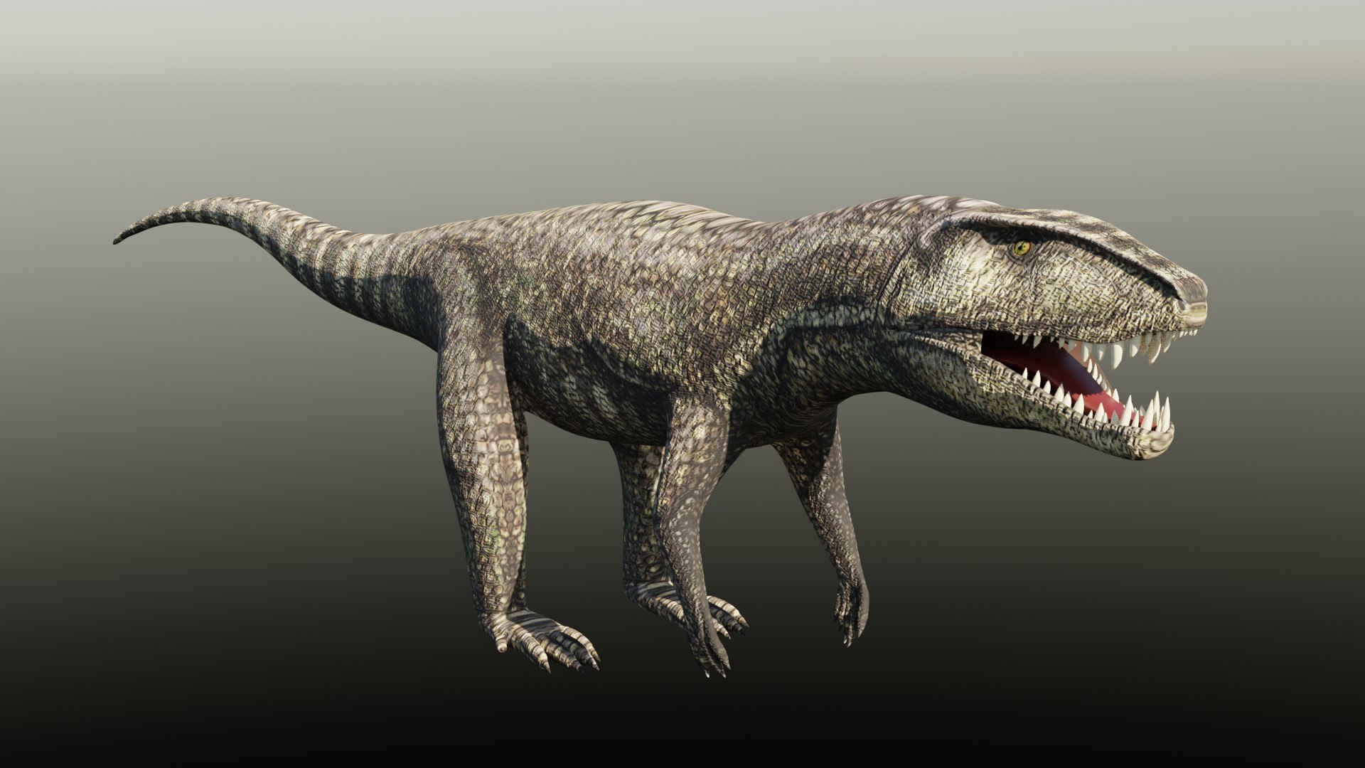 Postosuchus kirkpatricki 3D - TurboSquid 2125937