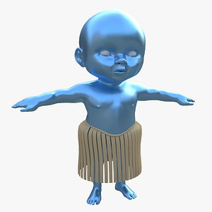 blue child