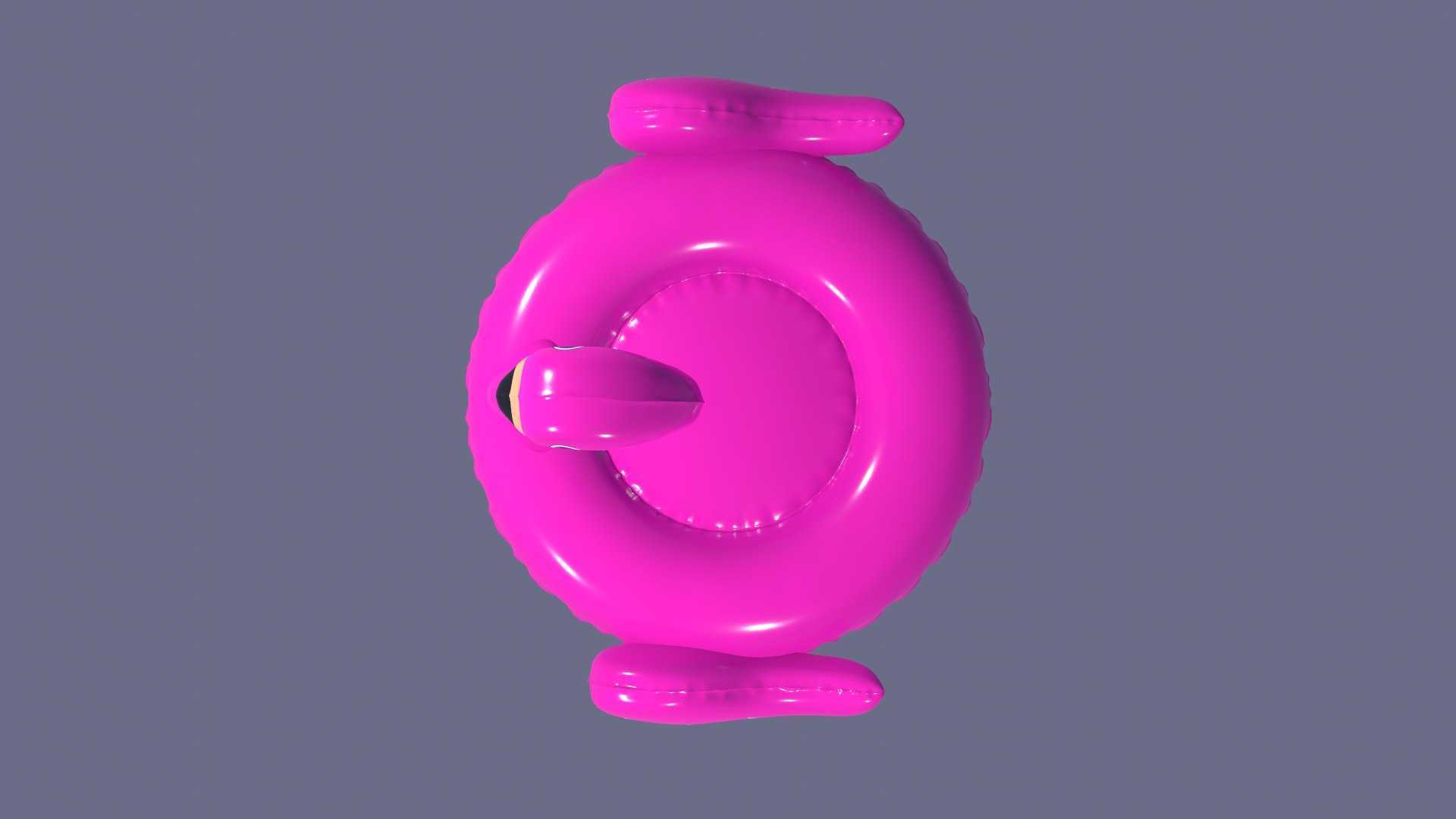 Inflatable Pink Flamingo Toy 3D - TurboSquid 2078763