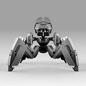 3D robot quadbot 202f