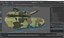 3D model Tactical Armored Fighting Tank Camouflage Green Rigged for Maya
