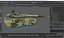 3D model Tactical Armored Fighting Tank Camouflage Green Rigged for Maya