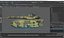 3D model Tactical Armored Fighting Tank Camouflage Green Rigged for Maya
