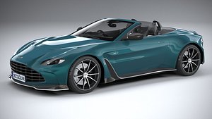 Aston Martin V12  Vantage Roadster 2023 3D model