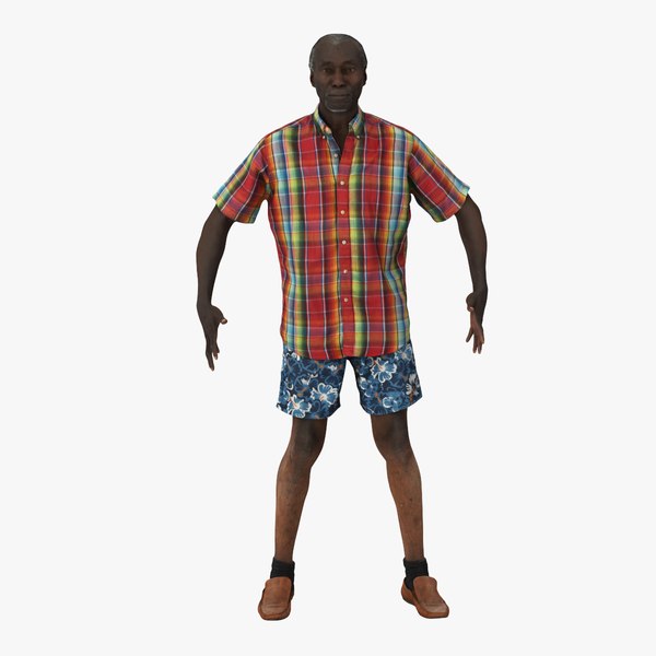 Enzo Casual Summer A Pose model