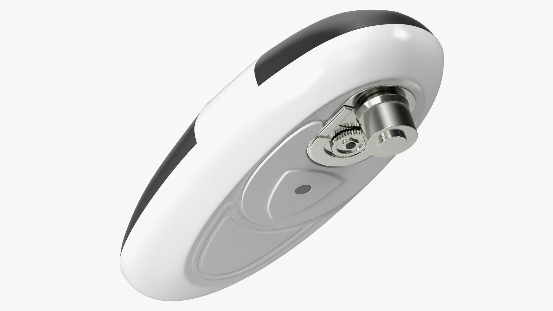 Compact Electric Can Opener Black 3D model preview