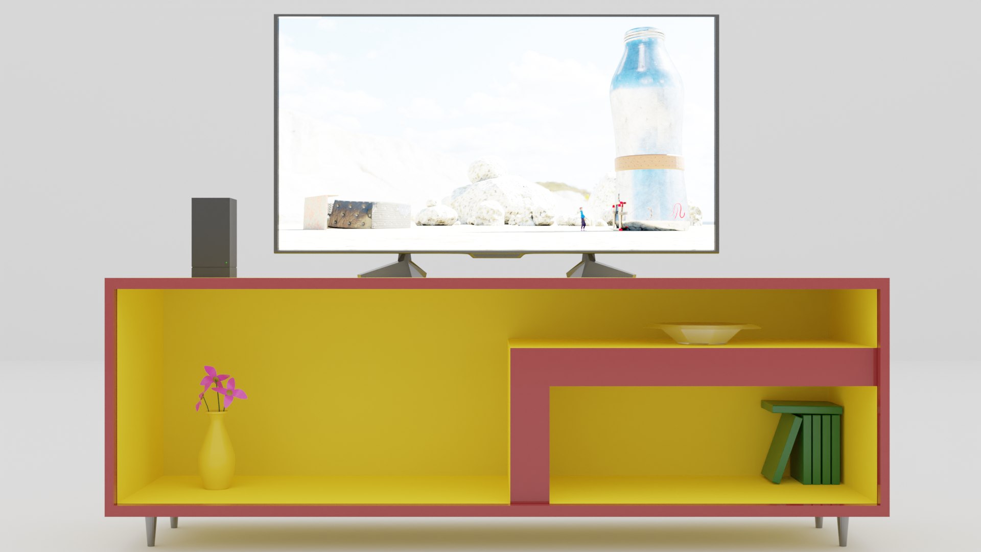 Tv Rack 3D Model - TurboSquid 1690348
