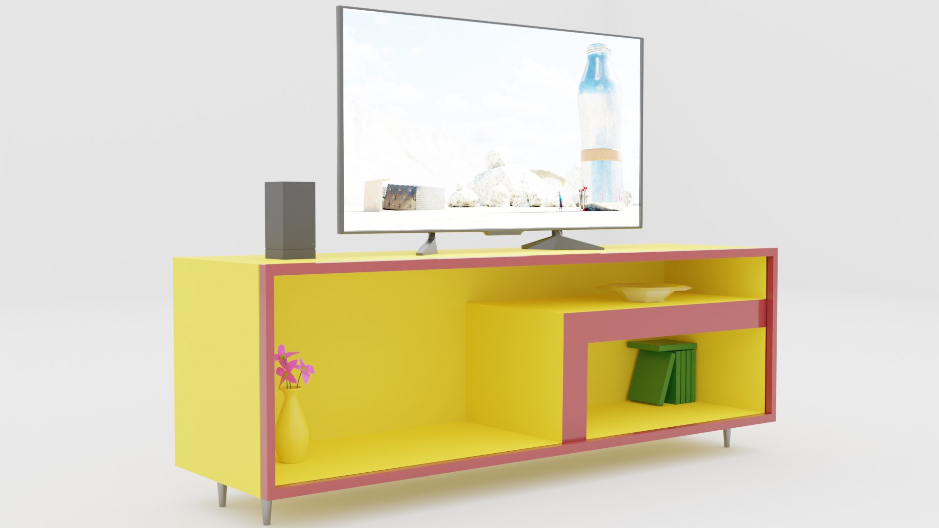 Tv Rack 3D Model - TurboSquid 1690348