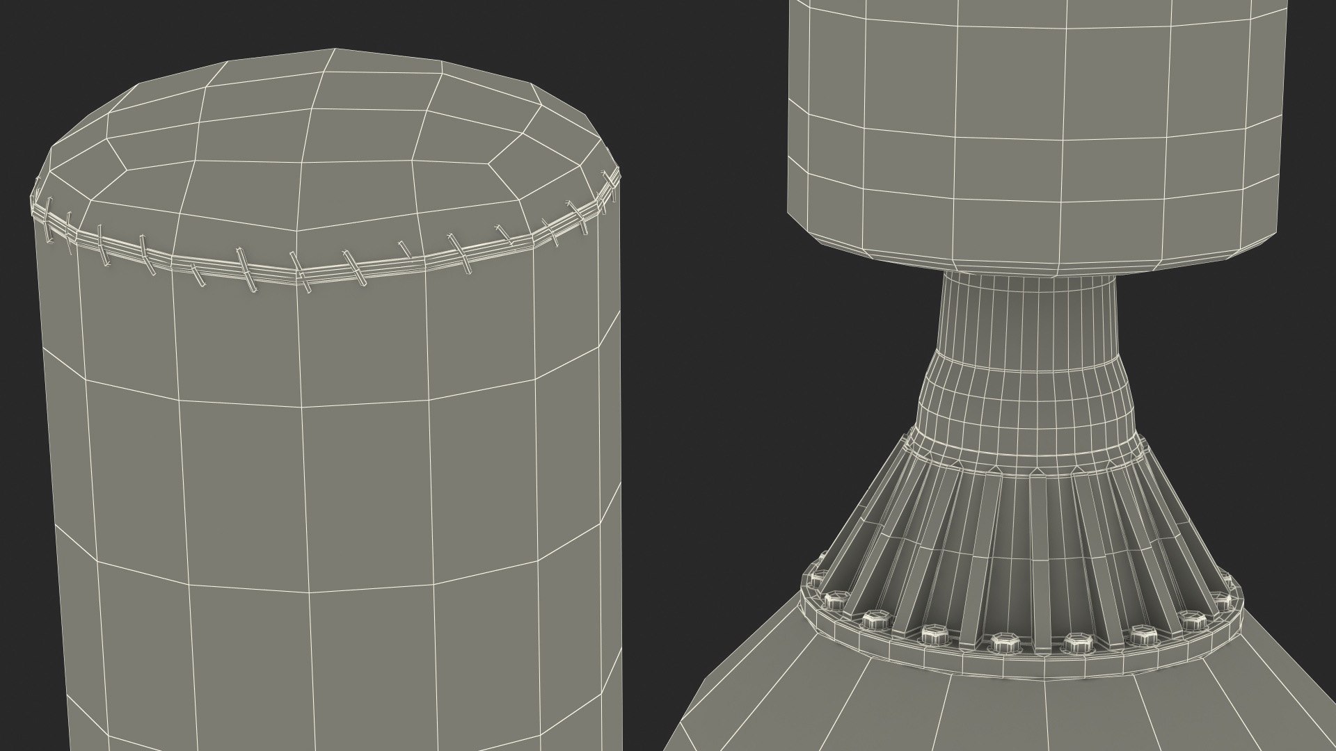 3D Model Free Standing Punch Bag Mirafit TurboSquid 1941684