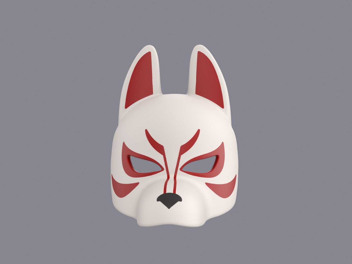 Fox Mask 3D - TurboSquid 1747881