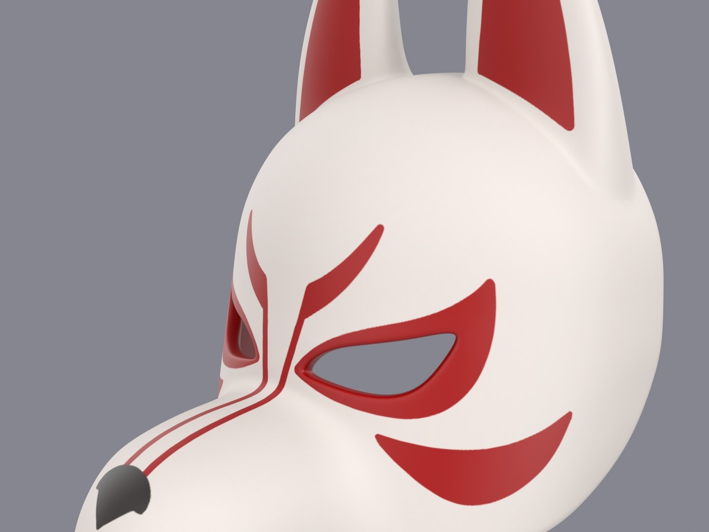 Fox Mask 3D - TurboSquid 1747881