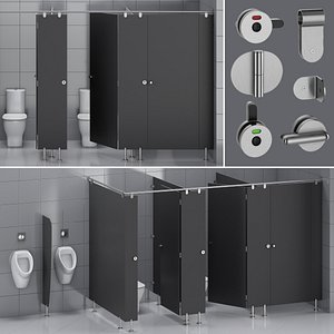 公共厕所卫生分区FunderMax 1 3 d