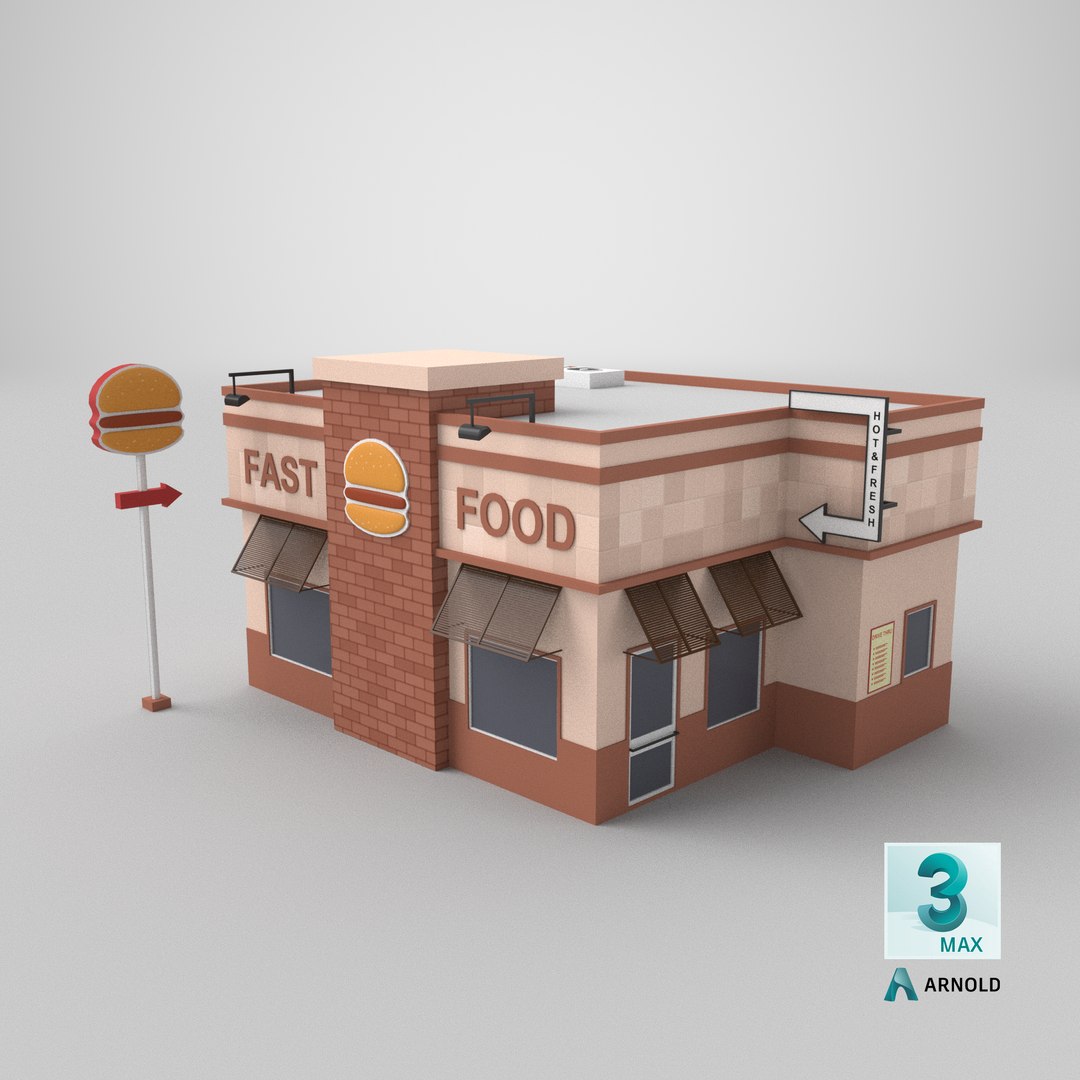 Low Poly Cartoon Fast Food Restaurant 3D https://p.turbosquid.com/ts-thumb/WB/yc3A8m/kF/stemcell_max_arnold_render/png/1641374346/1920x1080/fit_q87/cd5029d1eb284cbe7133ec14bd8fac230222e1d9/stemcell_max_arnold_render.jpg