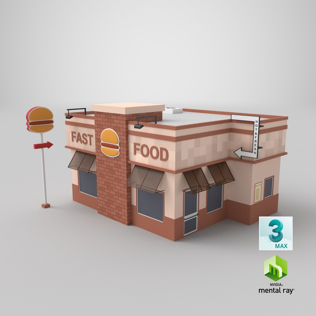 Low Poly Cartoon Fast Food Restaurant 3D https://p.turbosquid.com/ts-thumb/WB/yc3A8m/ro/stemcell_max_mental_ray_render/png/1641374347/1920x1080/fit_q87/fae8c6bbe5837d3f73d18943fda6d3bddf6c576a/stemcell_max_mental_ray_render.jpg