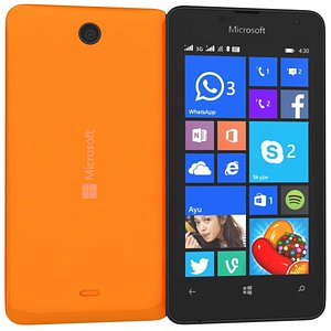 microsoft lumia 430 dual 3d model