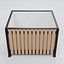 Open Timber Clad Planter with Drilled Liner and Bolted Slats