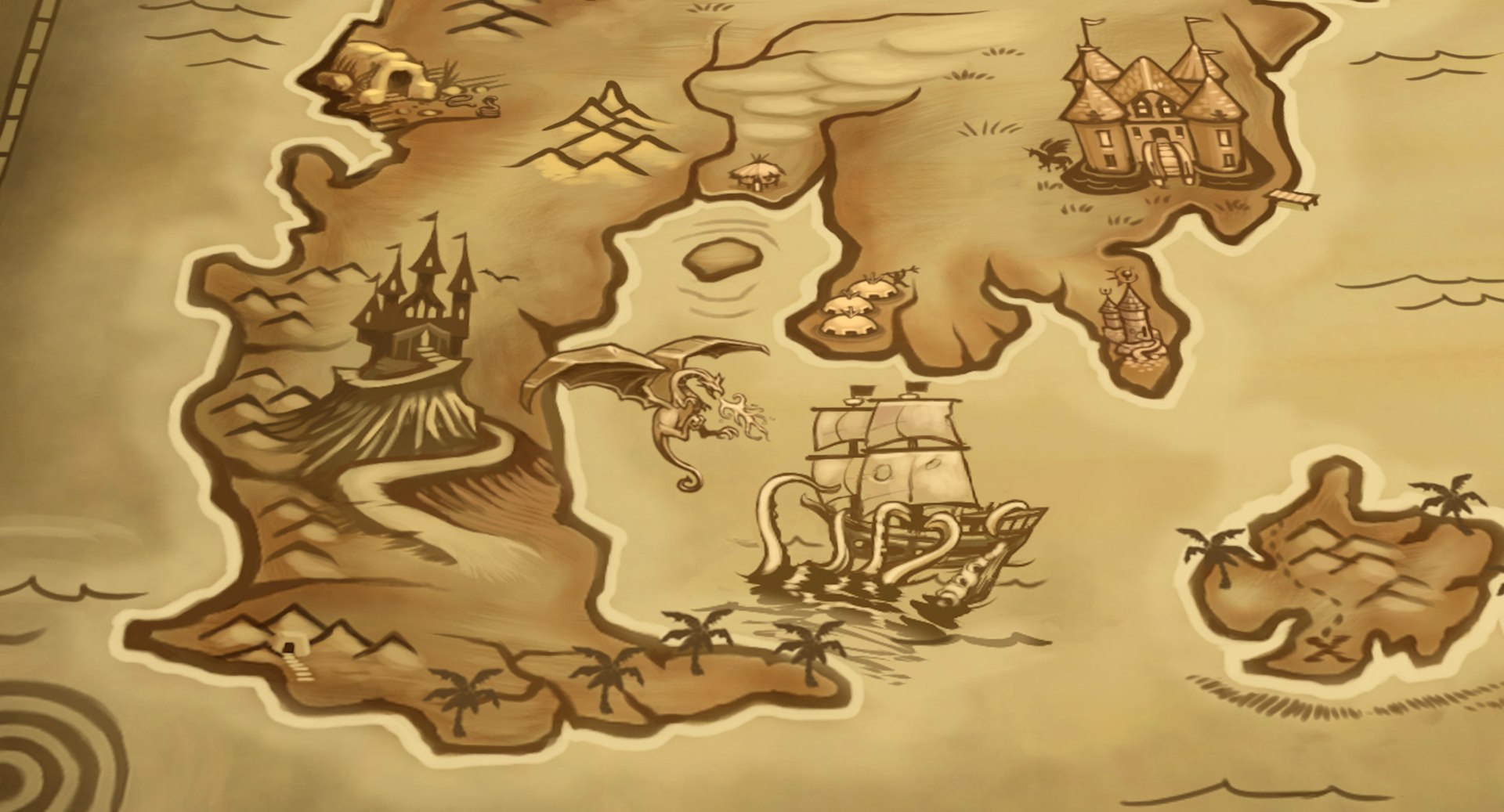 3d max pirate treasure world maps