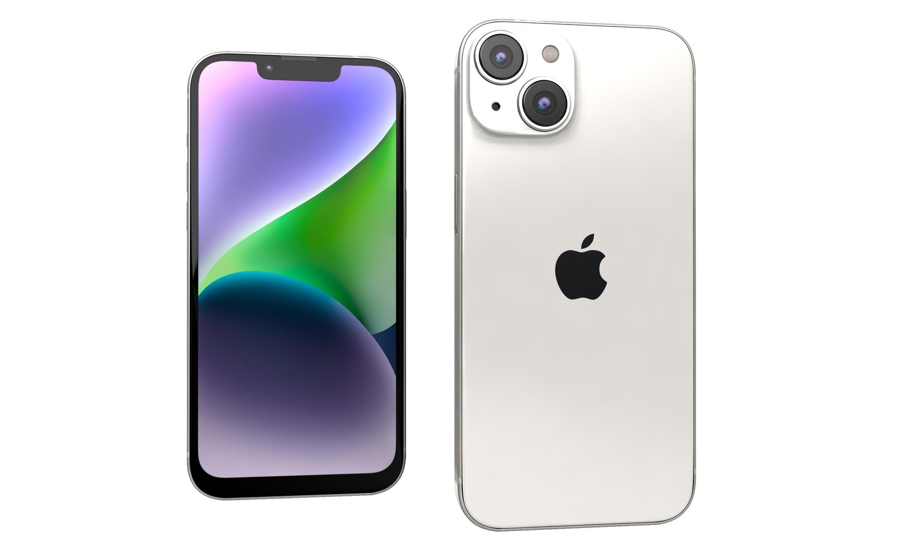 Apple IPhone 14 Plus White 3D Model - TurboSquid 1968192