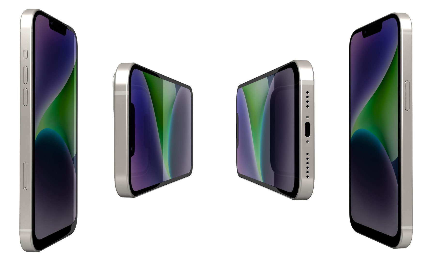 Apple IPhone 14 Plus White 3D Model - TurboSquid 1968192