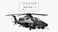 Corvette Class Ship with Attack Helicopter Rigged