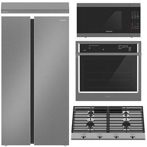 SAMSUNG kitchen appliances 3D