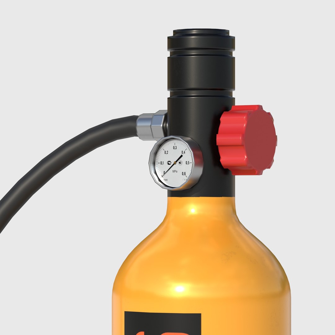 3D Smaco Diving Oxygen Tank - TurboSquid 2115753