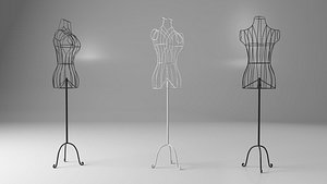 fbx vintage iron mannequin