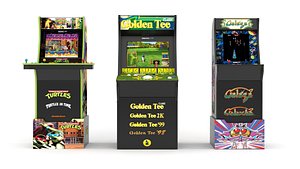 3D model Arcade Game Machine Collection