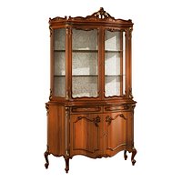 Two Doors Glass Cabinet by Modenese Gastone